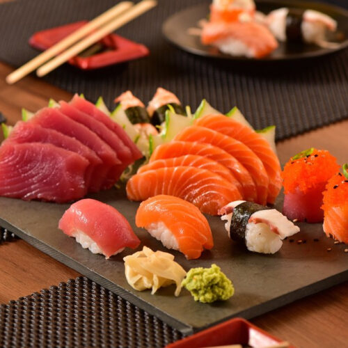 Set Sushi Sashimi mix
